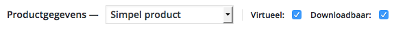 Productgegevens downloadbaar aanvinken